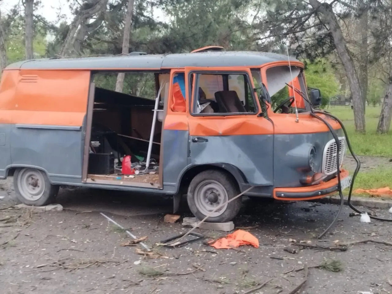 Окупанти били