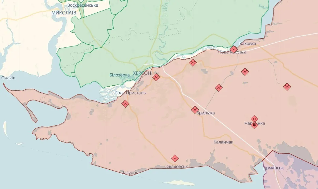 Под обстрел попали четыре подразделения: ВСУ устроили оккупантам мощный "хлопок" на левом берегу Днепра dqxikeidqxidqrant