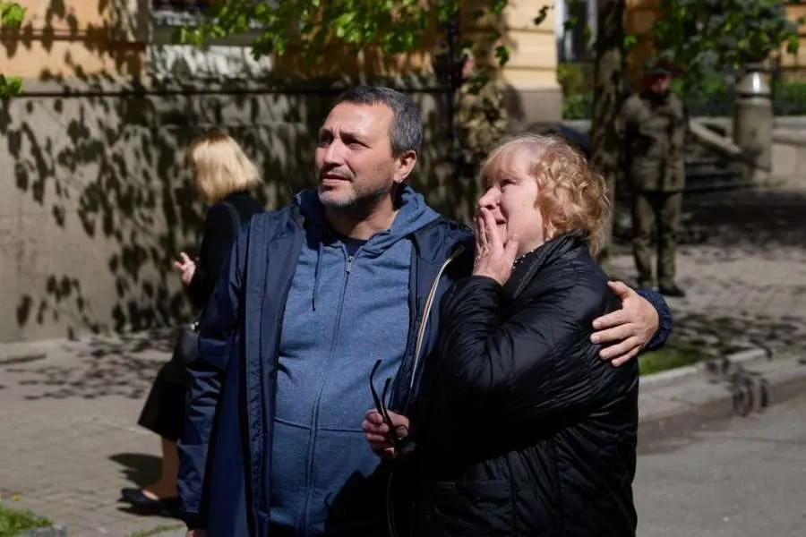 Новый мурал появился в центре Киева на админздании