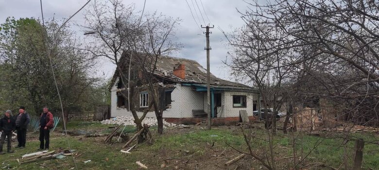 Последствия вражеских обстрелов Черниговщины 02
