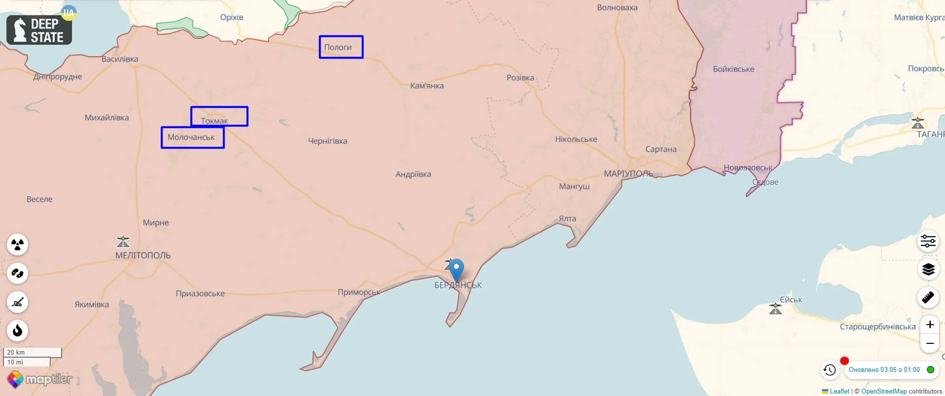 Окупанти терміново організовують евакуацію з Токмака, Пологів, Молочанська до Бердянська, – Федоров dqxikeidqxidqrant