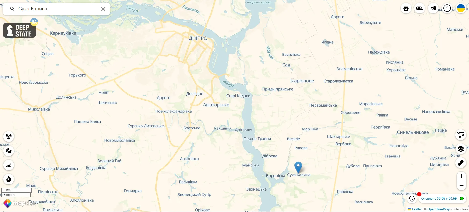 В небе над Днепропетровщиной украинские силы сбили вражеский беспилотник: фото с места dqxikeidqxidqeant