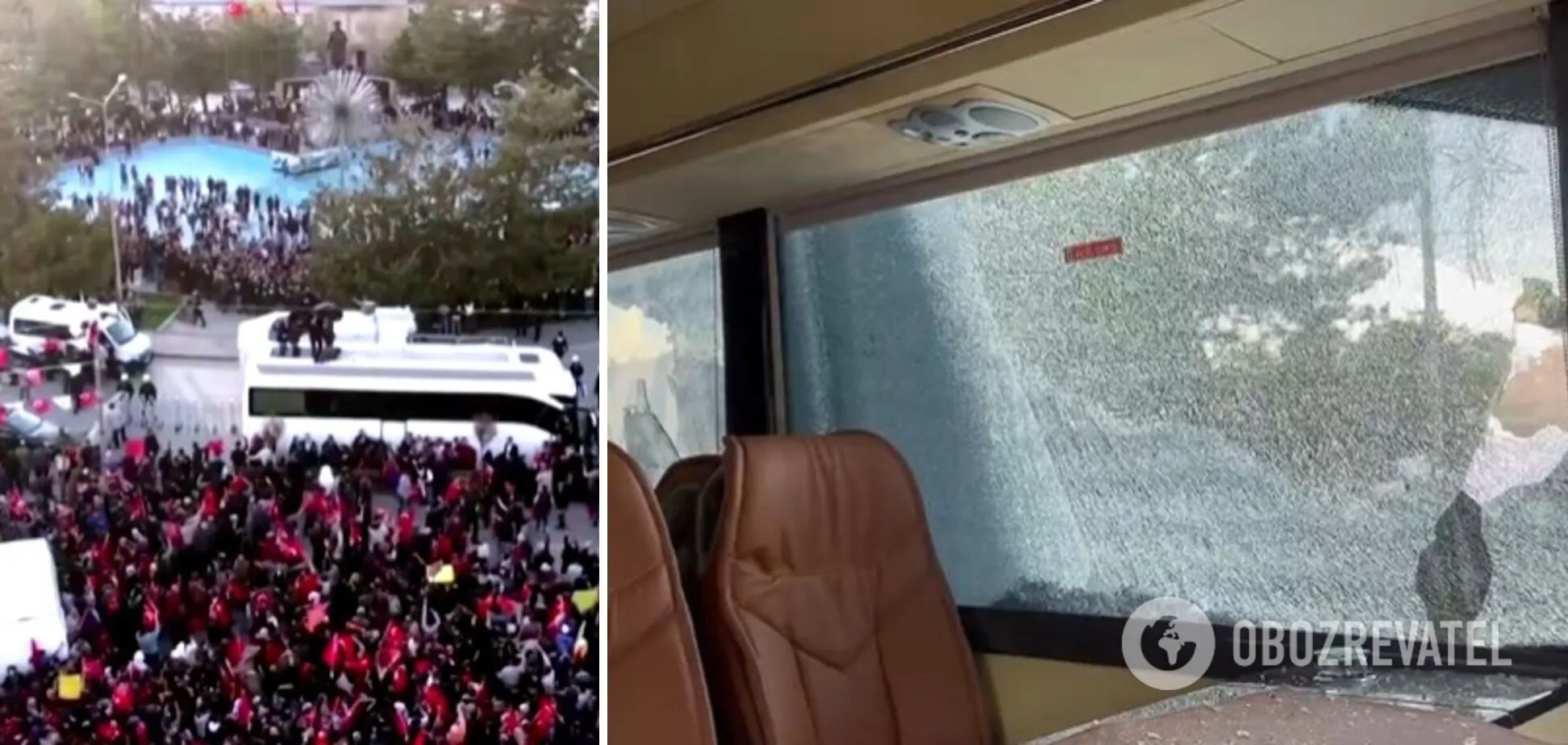 У Туреччині топкандидата від опозиції і його прихильників закидали камінням на мітингу: є поранені. Відео