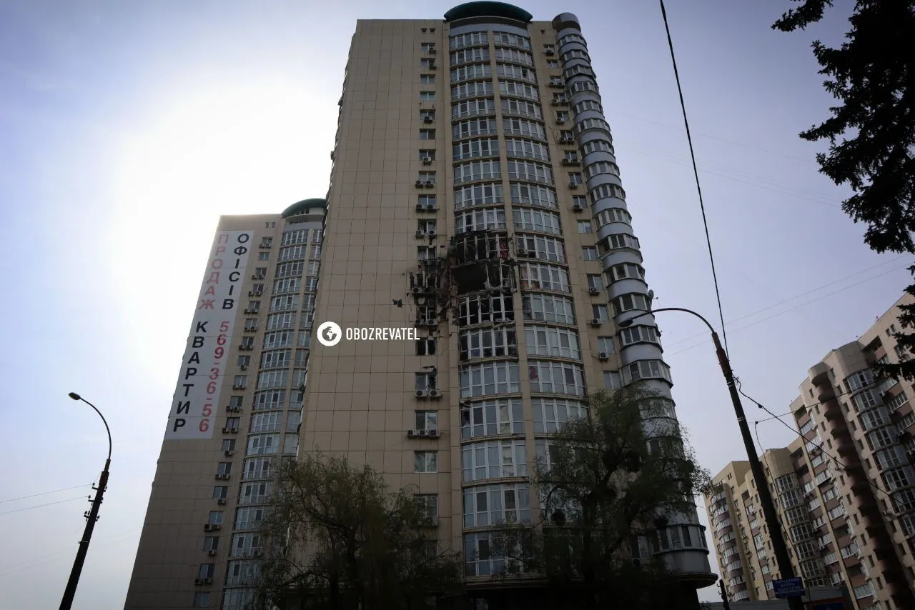 Наслідки наймасованішої атаки дронів на Київ: пошкоджено будинки, машини та об’єкти інфраструктури. Фото та відео dqxikeidqxidqrant