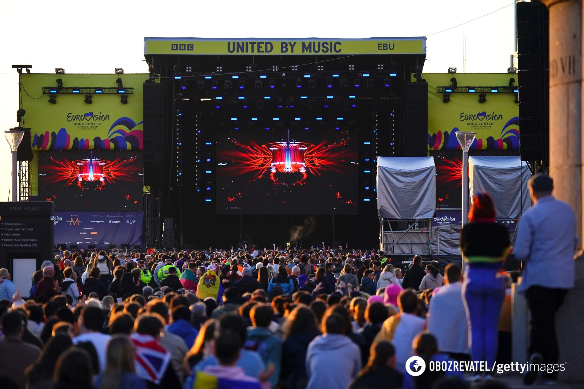 Евровидение-2023: в Ливерпуле прошел первый полуфинал с Саниной и Алешей. Видео
