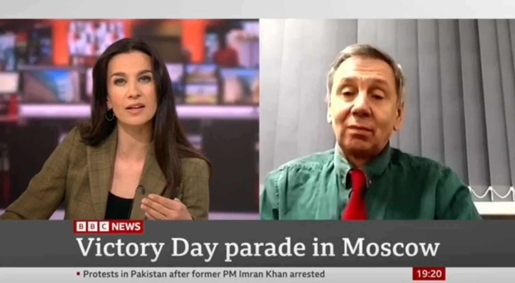 Російського пропагандиста Маркова "накрило" в ефірі британського ТБ після слів ведучої про Україну. Відео dqxikeidqxidqeant