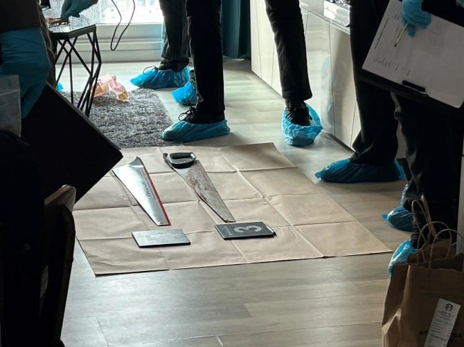 у номері готелю Бангкока, де знайшли тіло української моделі Олени Савченко