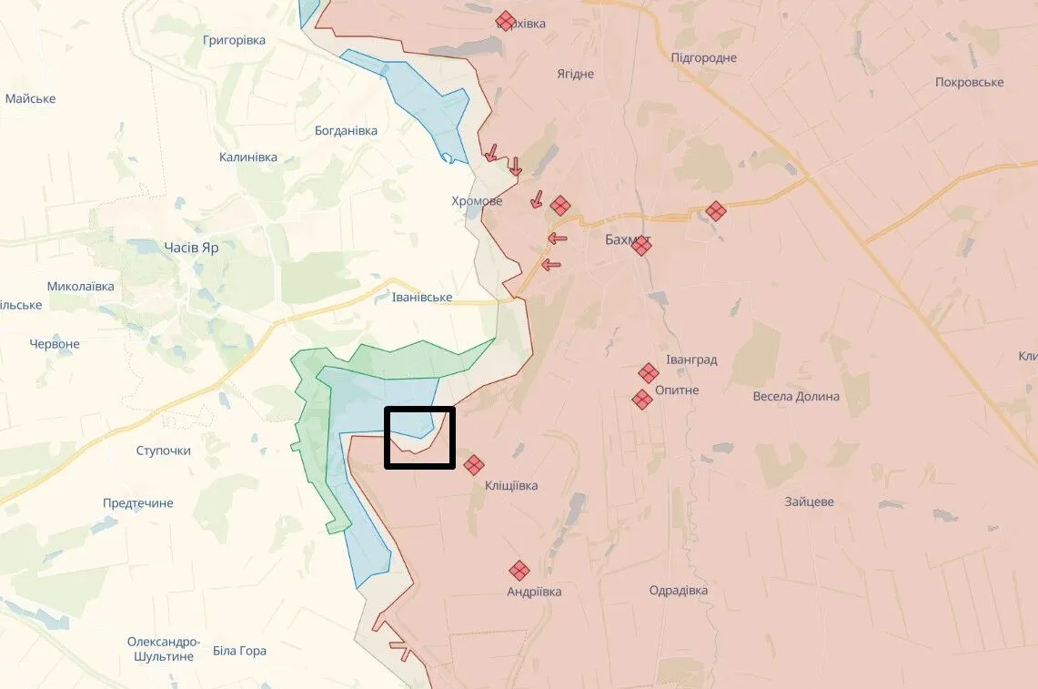 "Айдар" занял позицию РФ под оккупированной Клищиевкой и уничтожил танк врага