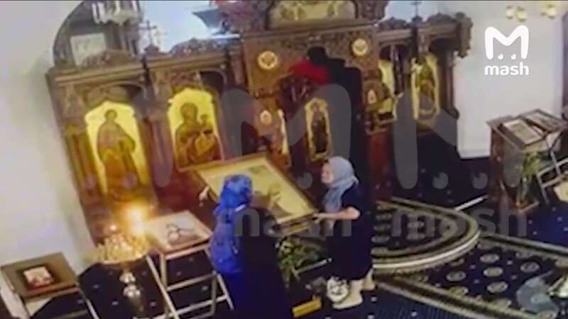 Просто під носом у ФСБ: у Москві викрали незаконно вивезену з Донбасу ікону. Відео dqxikeidqxidqrant