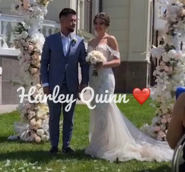 Колишній Ані Лорак зіграв весілля з українською візажисткою під Києвом. Фото