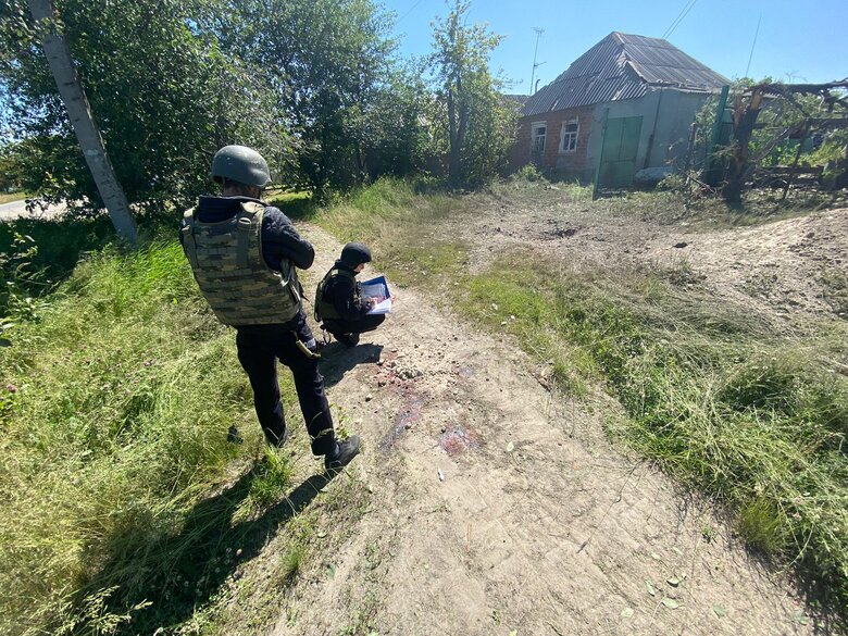 Последствия вражеских обстрелов Харьковской области 03