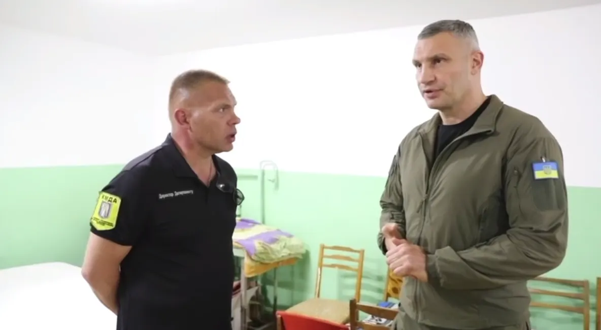 Кличко перевірив бомбосховища на Борщагівці. Відео dqxikeidqxidqrant