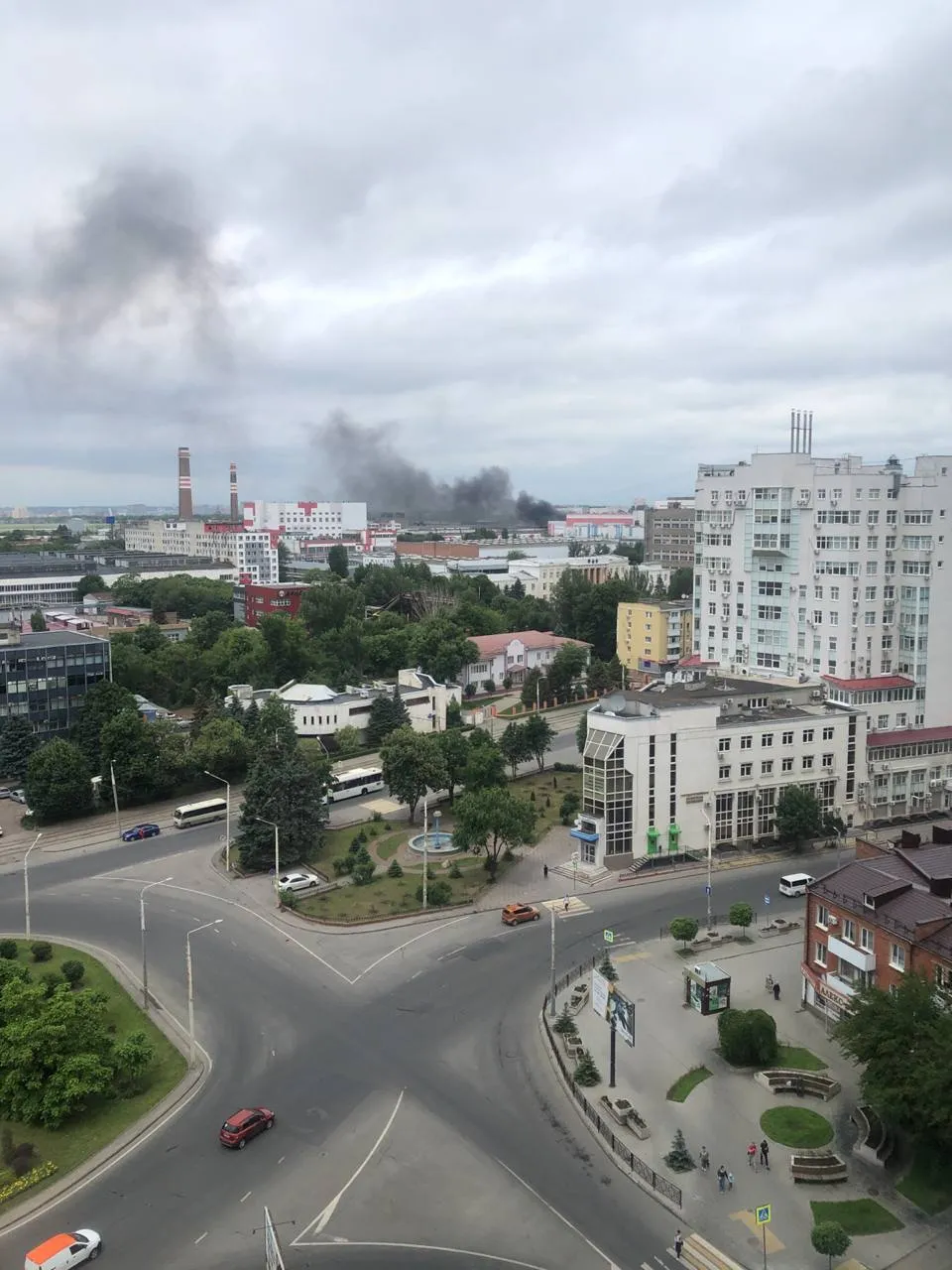 Дим над Ростсельмашем