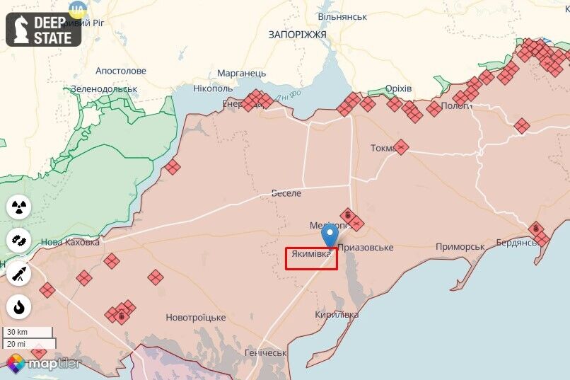 На окупованому Запоріжжі партизани підірвали залізничний міст, яким користувався ворог. Фото dqxikeidqxidqeant