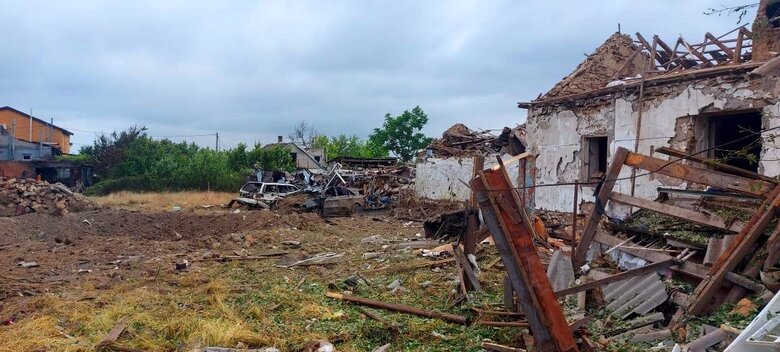 Последствия вражеских обстрелов Херсонщины 10