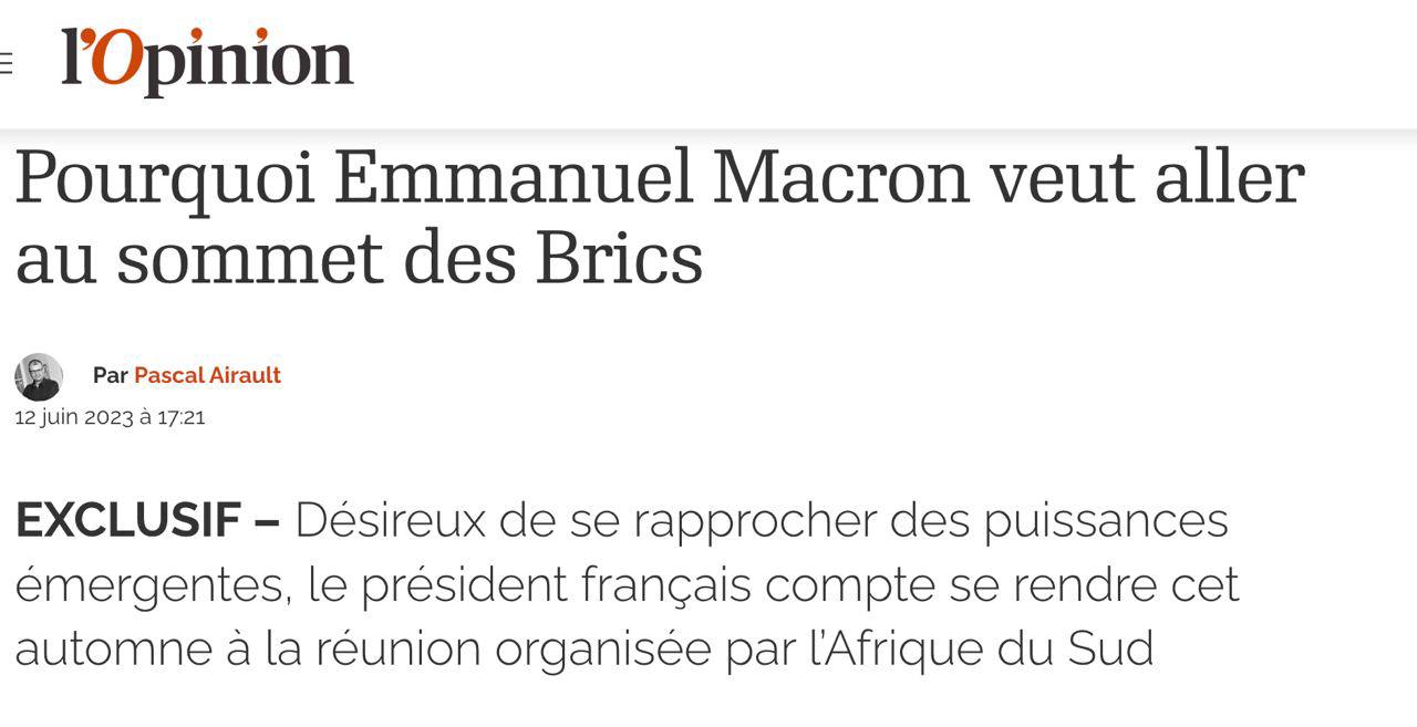 Скріншот із сайту L’Opinion dqxikeidqxidqrant