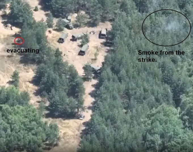 У мережу потрапило відео одного з найбільш смертоносних ударів  HIMARS по окупантах: загинуло понад 100 загарбників