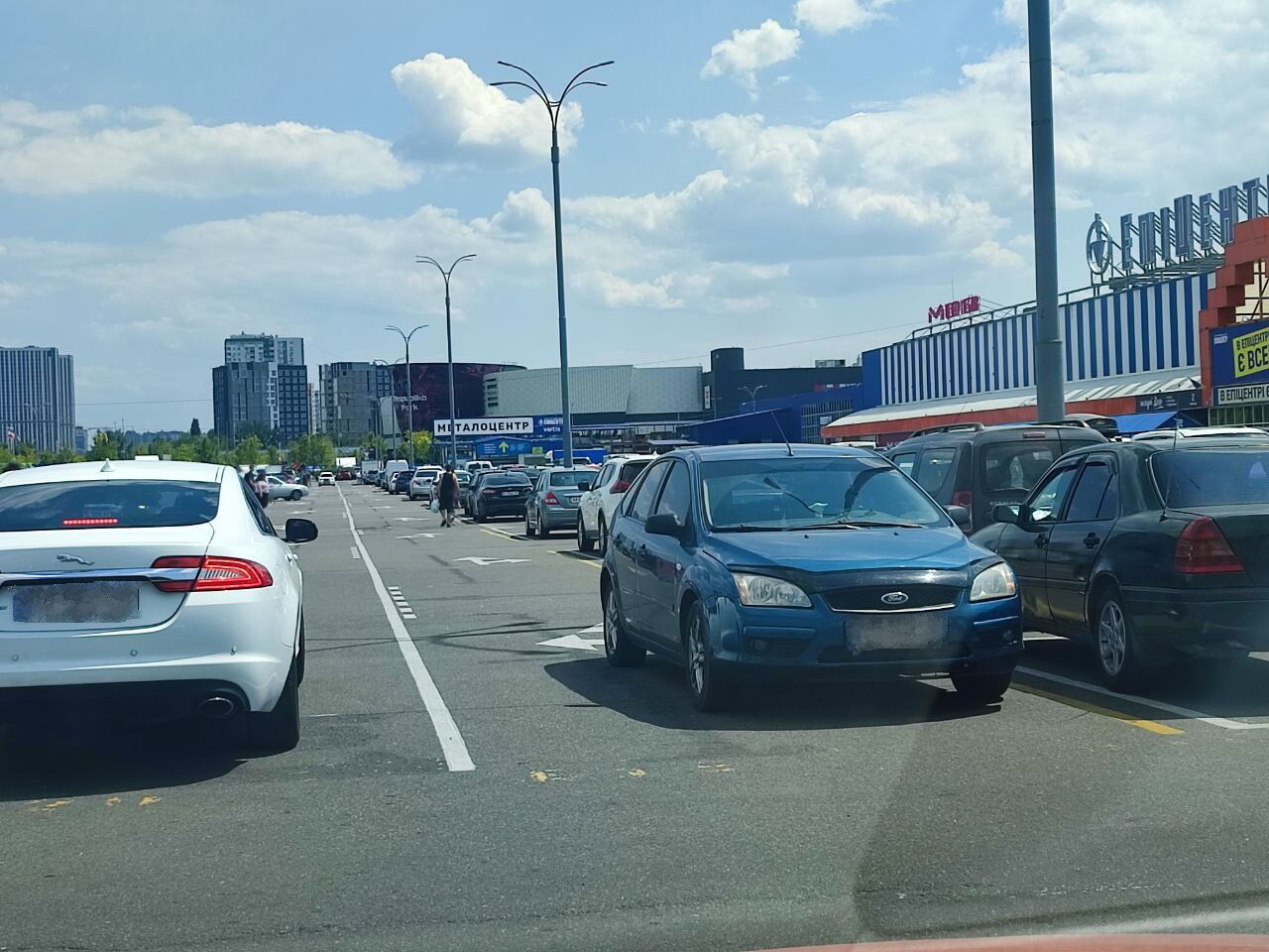 В Киеве на Теремках заметили уникальный "герой парковки". Фото dqxikeidqxidqrant