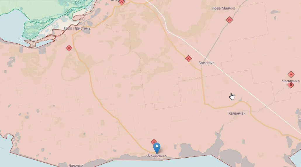 У тимчасово окупованому Скадовську "бавовна": повідомили про удар по БК ворога dqxikeidqxidqeant