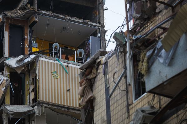 Остатки квартиры Михаила Кореновского. Фото: Юрий Стефаняк.