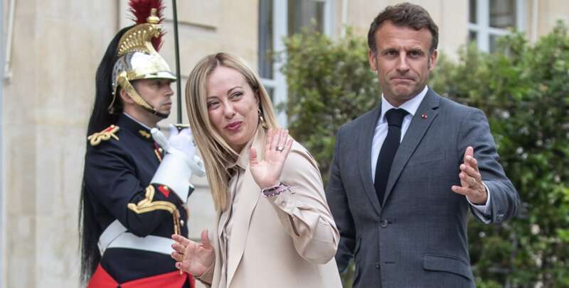 Макрон і Мелоні домовилися про подальшу підтримку України у війні dqxikeidqxidqrant