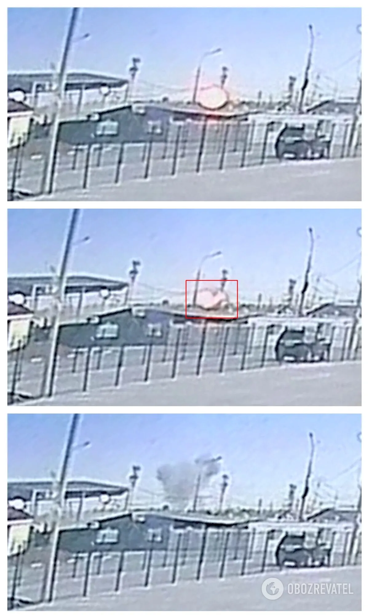 Вибух і дим над мостом dqxikeidqxidqeant