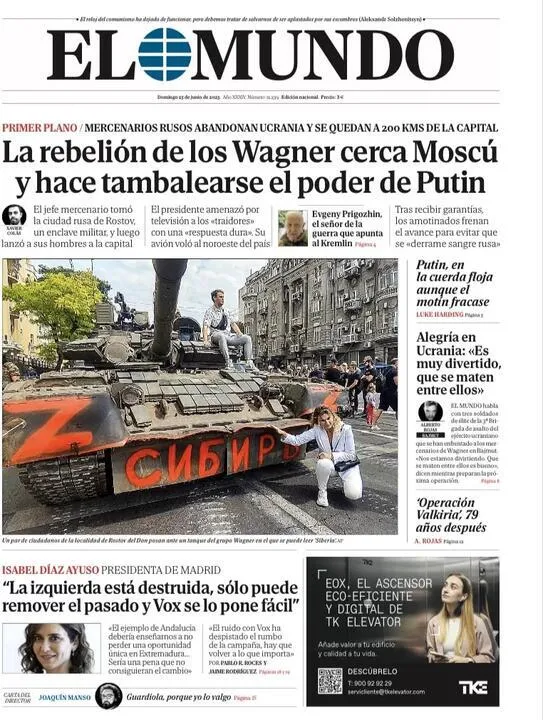 Унижение Путина: писавшие западные СМИ о "перевороте" в России