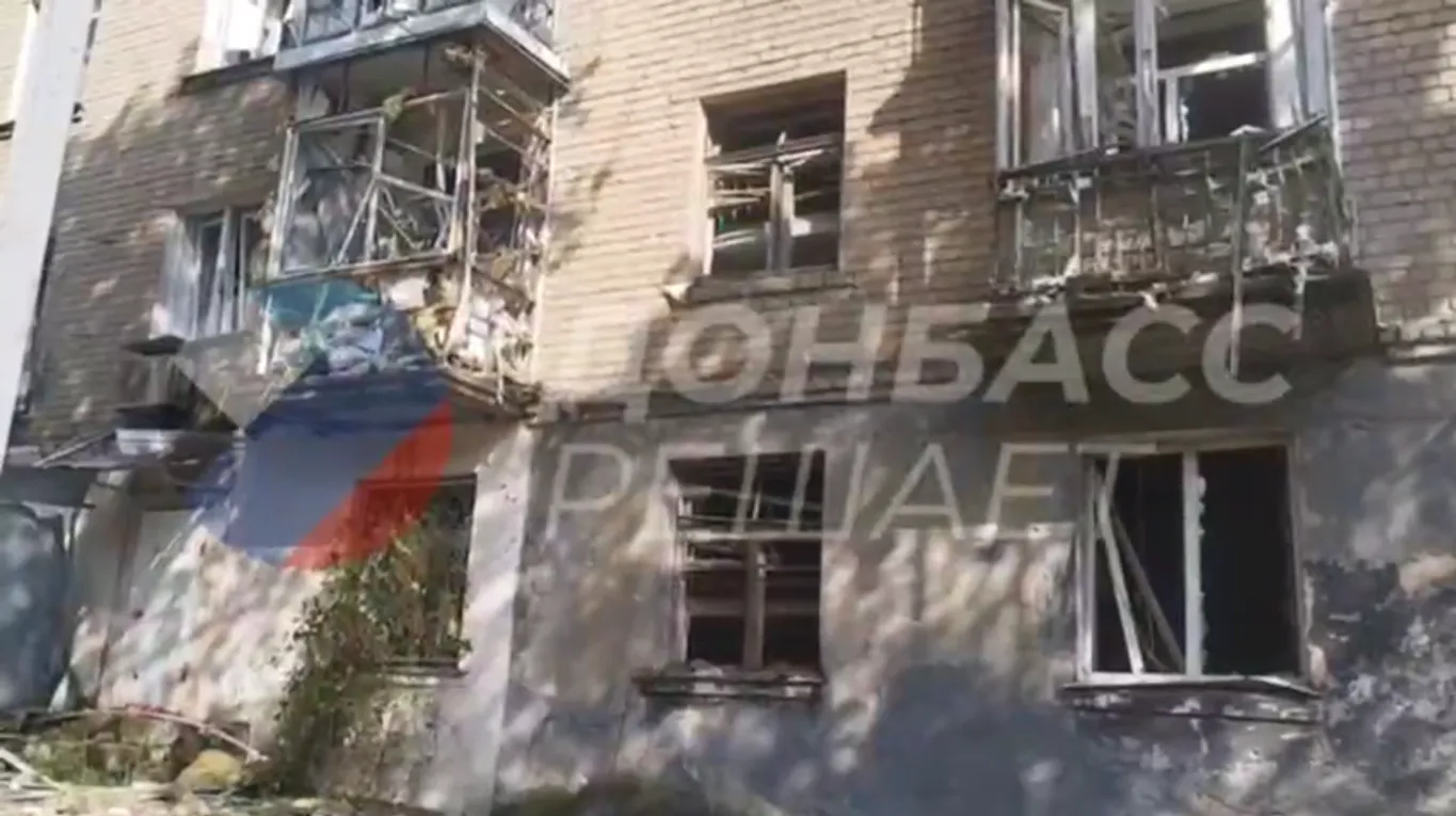 РосЗМІ показали пошкоджений будинок