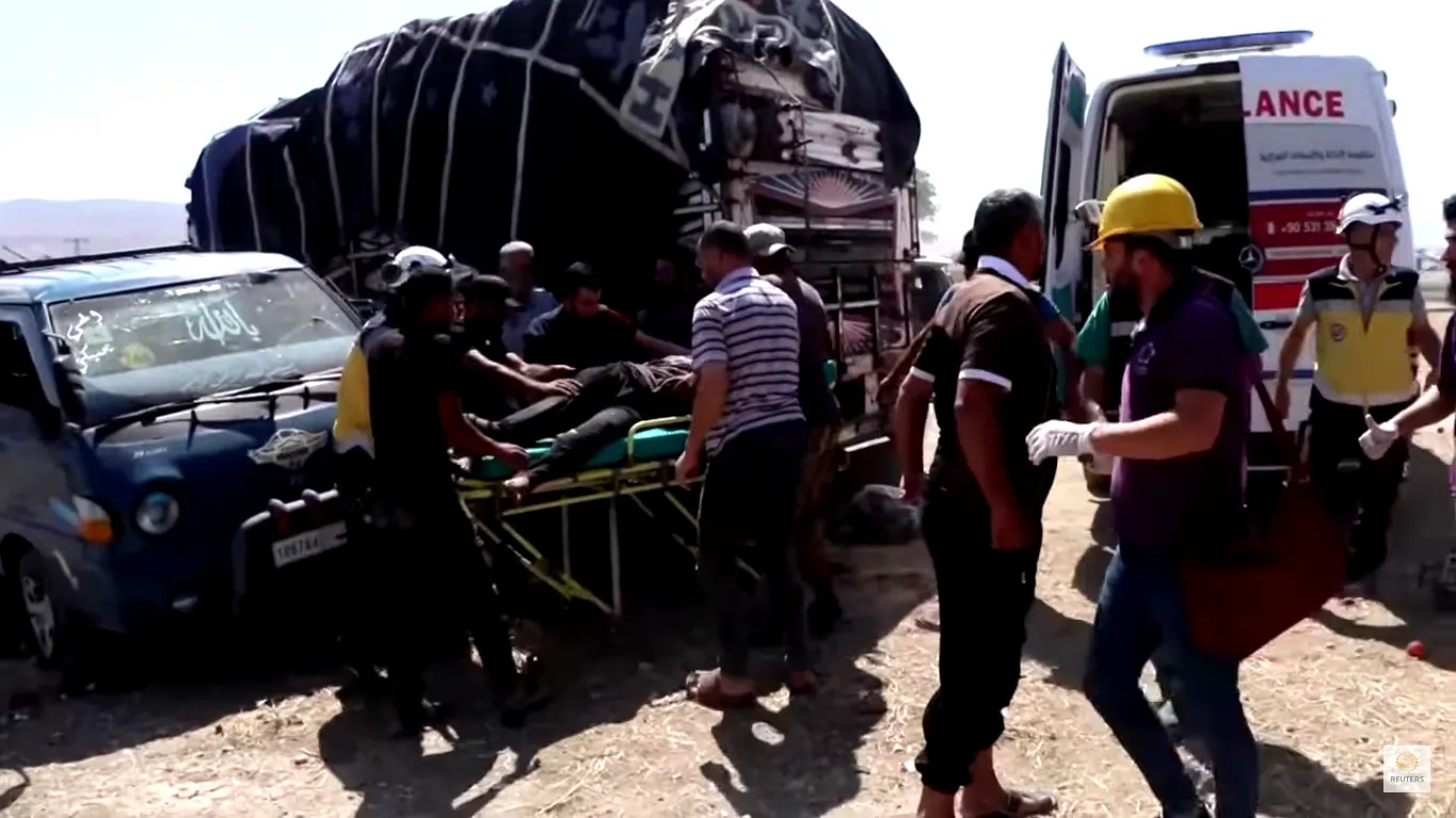 Пострадали мирные жители