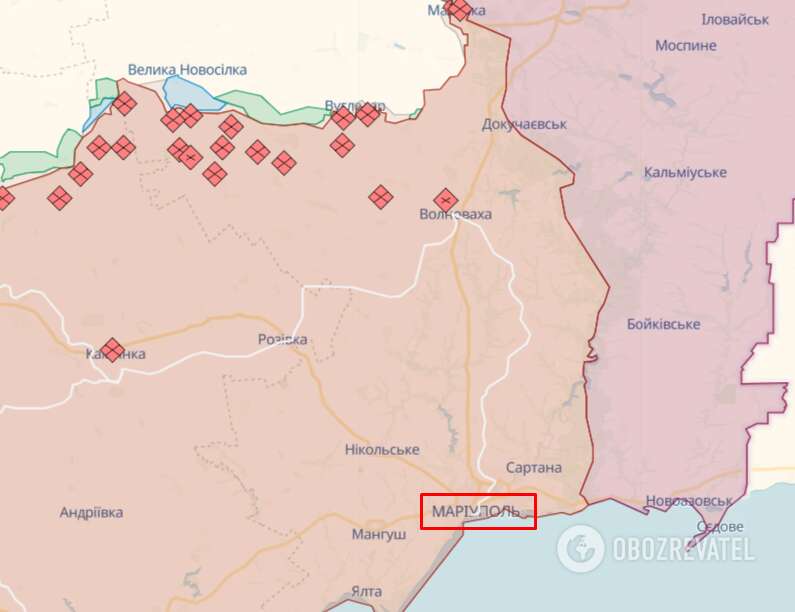 Мариуполь на карте dqxikeidqxidqrant