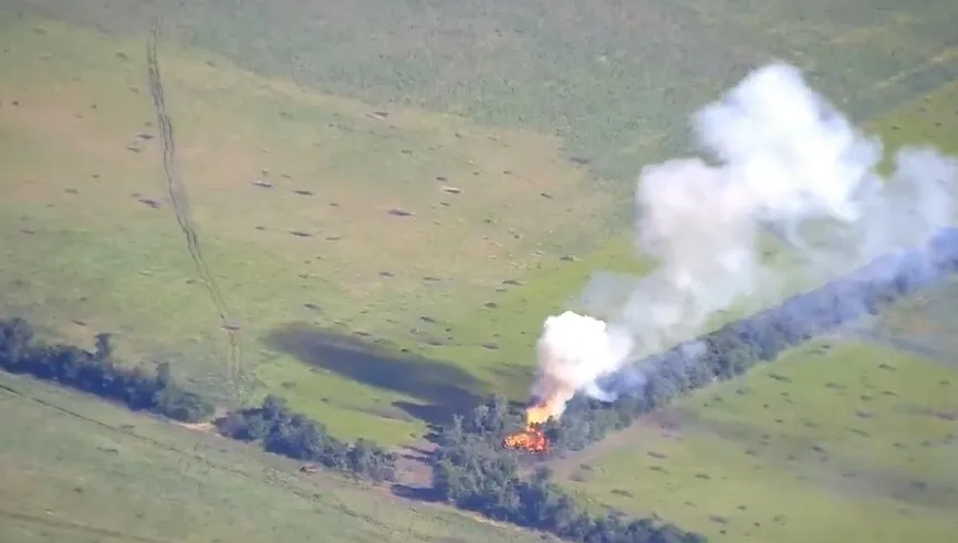 Украинская артиллерия филигранно уничтожила ЗРК