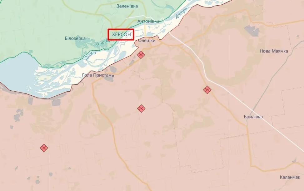 Окупанти обстріляли житлові квартали Херсона, є поранені – ОВА
