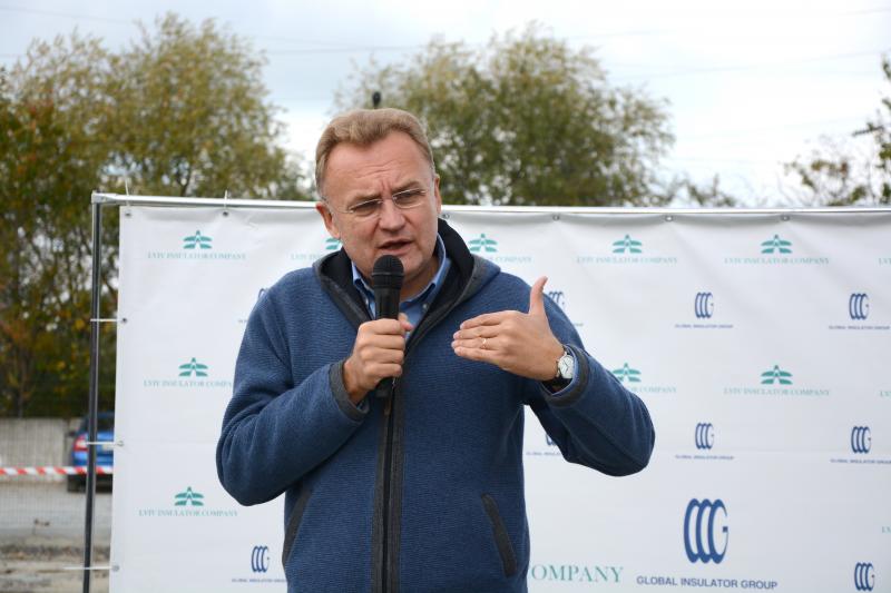 Андрій Садовий на відкритті цеху ТзОВ «Львівська ізоляторна компанія» dqxikeidqxiqrkant