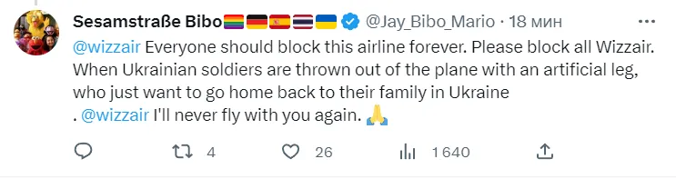 Не міг сидіти з протезом: в Ізраїлі українського ветерана війни висадили з літака. Відео dqxikeidqxidqrant