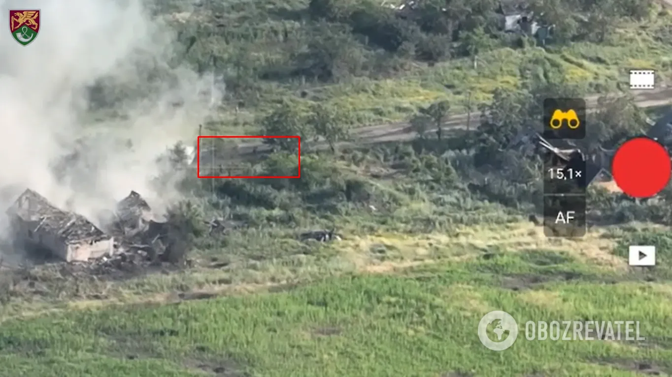 оккупанты пытались сбежать