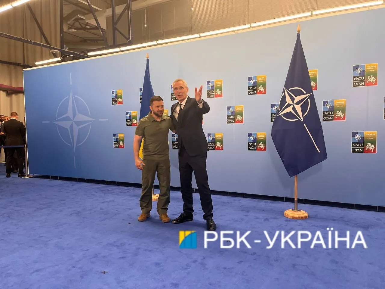 Зеленський і Столтенберг зробили низку заяв у Вільнюсі, розпочалось засідання Ради Україна-НАТО (оновлюється)