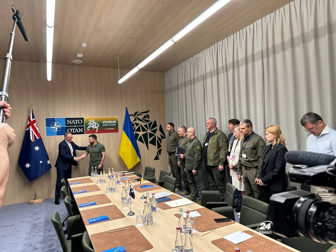 Зеленський і Столтенберг зробили низку заяв у Вільнюсі, розпочалось засідання Ради Україна-НАТО (оновлюється)