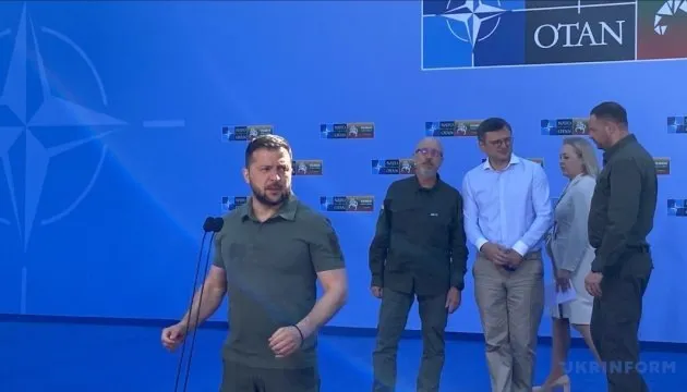 Зеленський і Столтенберг зробили низку заяв у Вільнюсі, розпочалось засідання Ради Україна-НАТО (оновлюється)