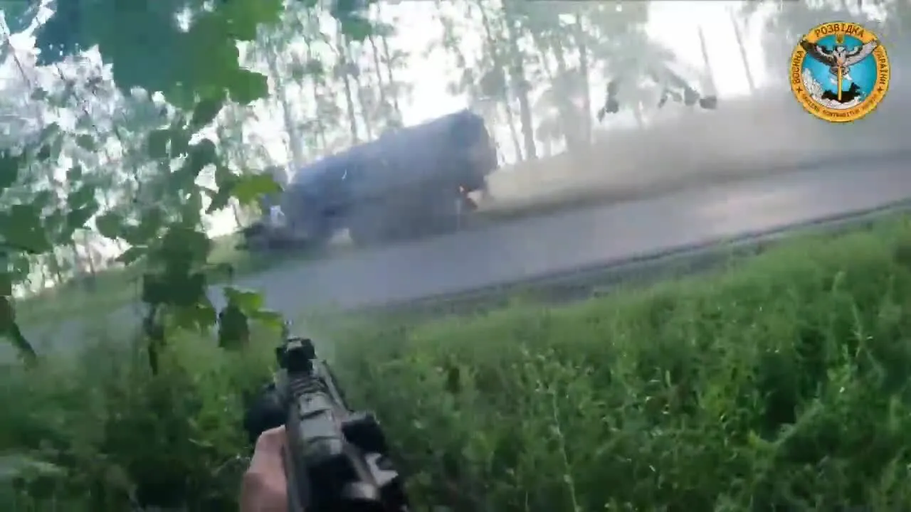 Чеченські воїни, які стали на захист України, влаштували засідку на машину постачання окупантів: у ГУР показали відео операції  dqxikeidqxidqrant
