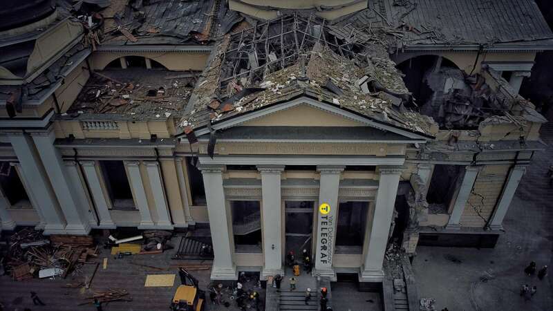 Одесса после вражеского обстрела