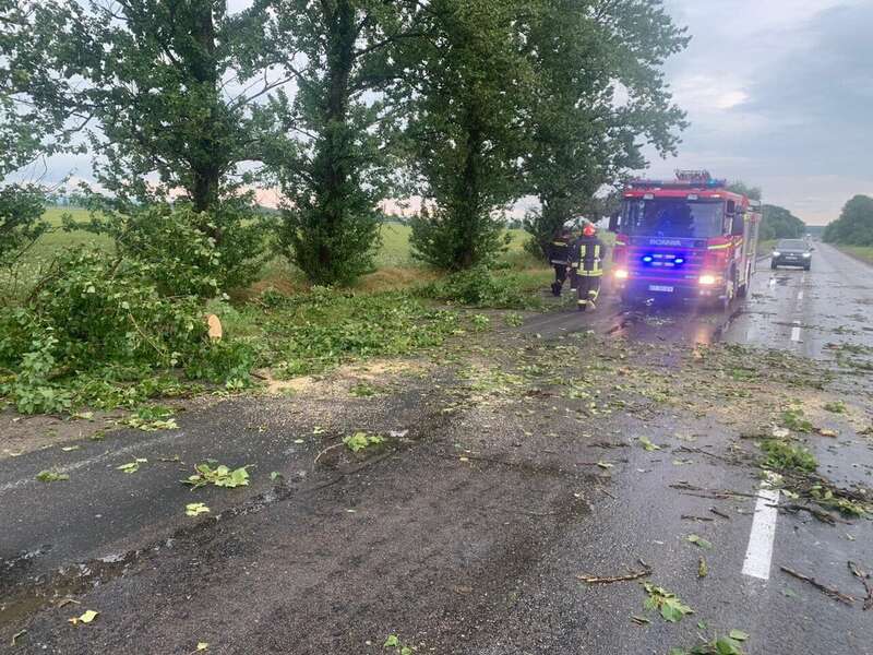 Негода накрила Прикарпаття: ураган зірвав дахи будинків та звалив дерева. Фото