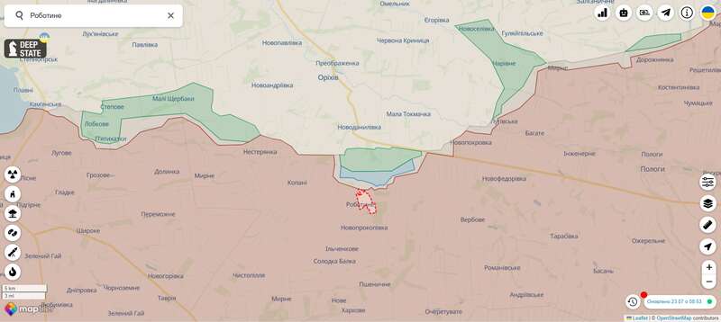 ВСУ добились успехов в районе Старомайорского на южном фронте – Генштаб