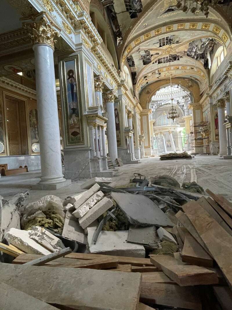 В Одессу прибыла миссия ЮНЕСКО по оценке ущерба от ракетных ударов РФ. Фото dqxikeidqxidqeant