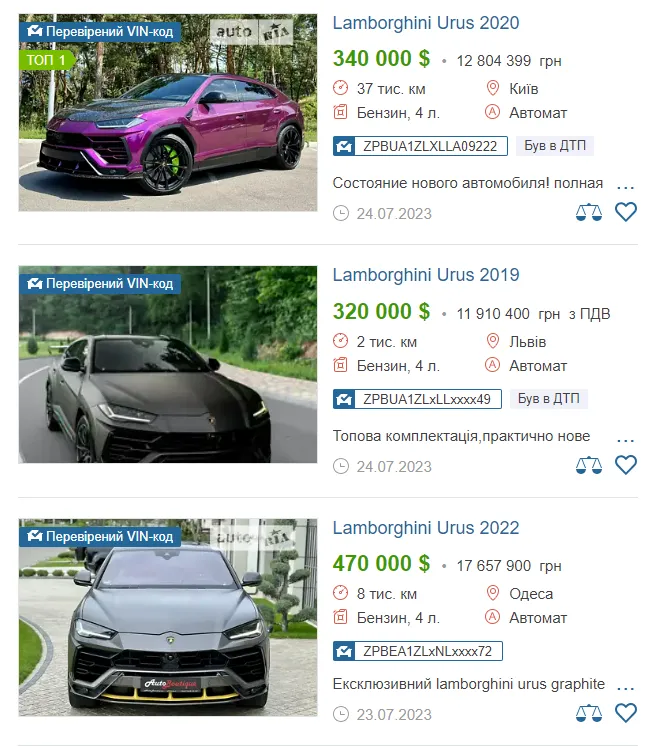 В Киеве заметили роскошный Lamborghini Urus: может стоить полмиллиона долларов. Фото и видео