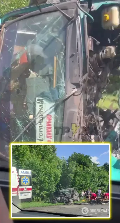 Очевидці показали наслідки ДТП dqxikeidqxidqeant