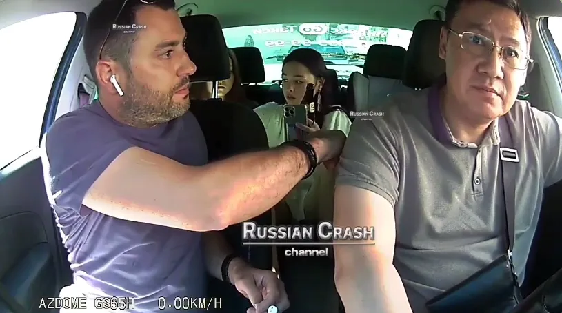 Россиянин избил таксиста-мигранта из Кыргызстана за просьбу не употреблять алкоголь в авто: полиция не увидела криминала. Видео dqxikeidqxidqeant