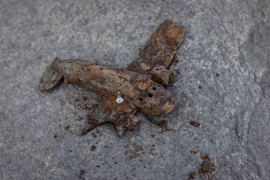 Артефакти, виявлені на дні Каховського водосховища