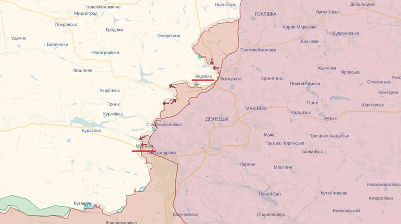 Війська РФ відчайдушно намагаються оточити Авдіївку: Маляр розповіла про перебіг боїв. Карта dqxikeidqxidqeant