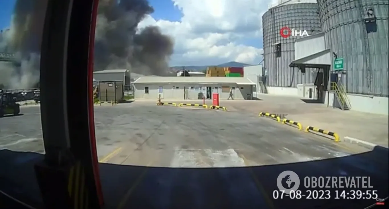 Момент вибуху у Туреччині потрапив на камеру відеоспостереження dqxikeidqxidqrant