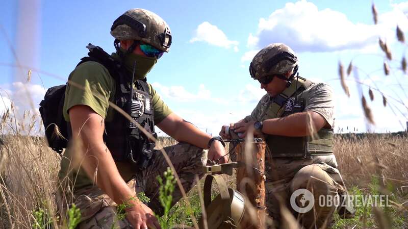 Украинские саперы